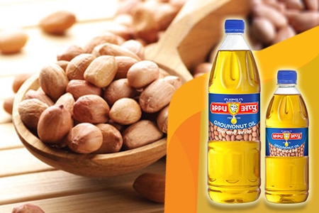 groundnut oil manufacturers Kachi Ghani Mustard Oil, Pure Mustard Oil, Black Sesame Oil Manufacturers